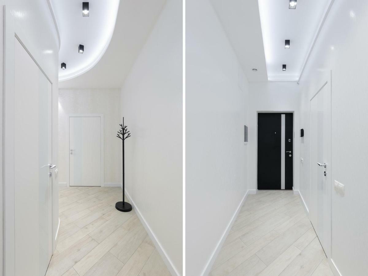 Black&White Apartment In Smart Plaza Kyiv Exterior photo